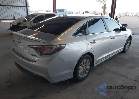 2016 Hyundai Sonata Hybrid Se z USA, uszkodzony, nr VIN KMHE24L11GA011875